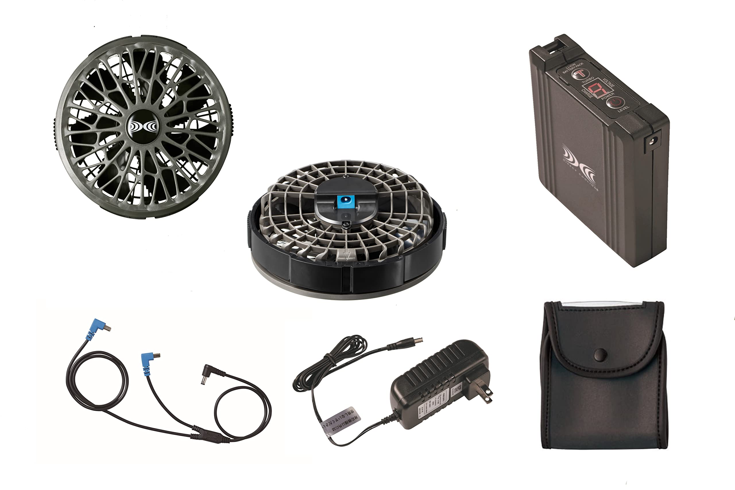 AITOZ 空調服 Lサイズ スターターキット付き Amazon.co.jp: AITOZ(アイトス) 空調服 スターターキット(14.4V対応